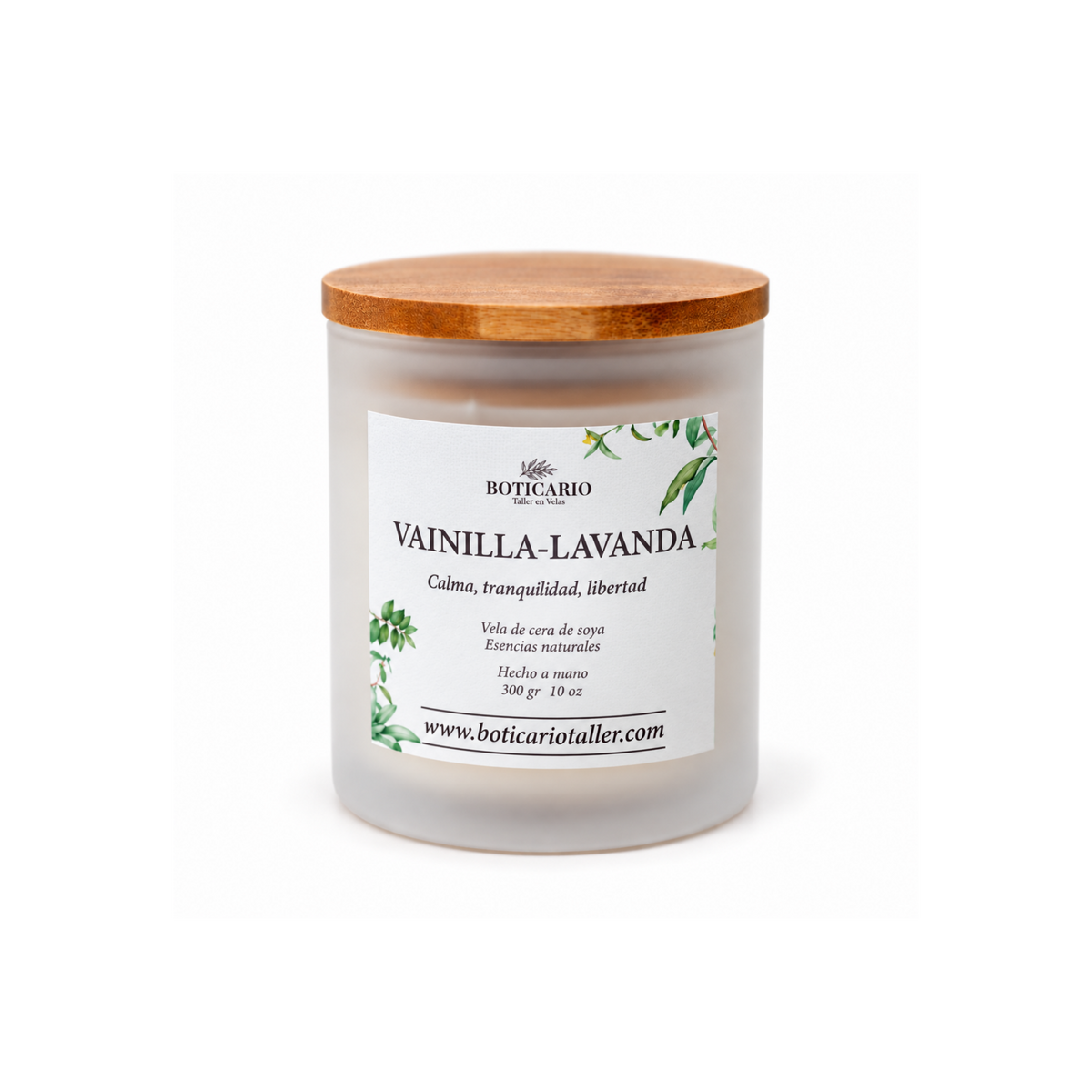 Vela esmerilada de soya · 236 g