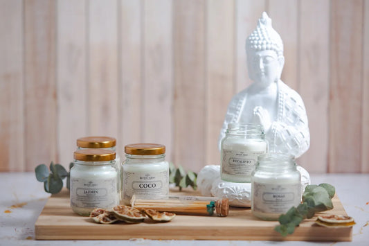Promo Buda namaste+cinco velas