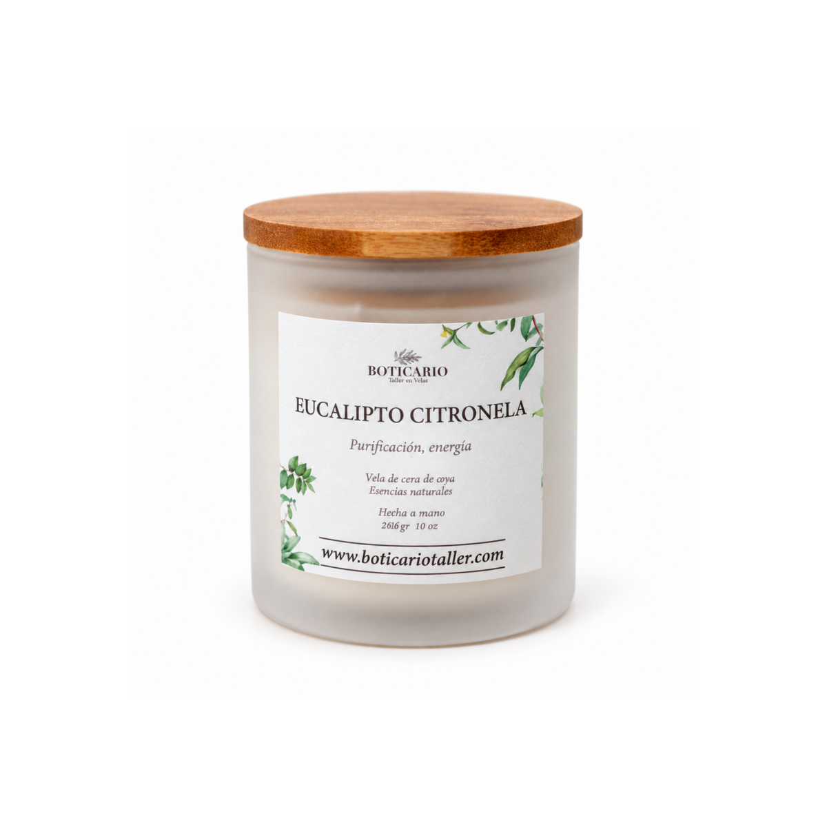 Vela esmerilada de soya · 236 g
